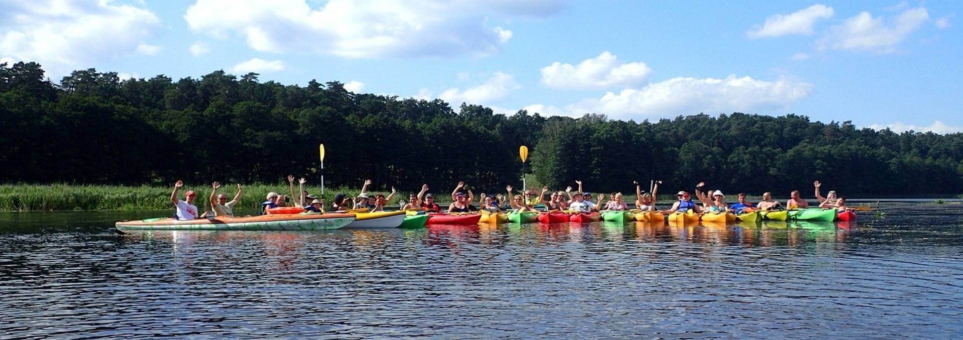 8-day kayaking trips down the Krutynia river