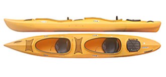 Kayaks for two people