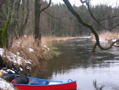 Zdjęcia z naszych spływów kajakowych - marcin-i-olaf-3-dniowy-zimowy-splyw-krutynia-z-noclegami-pod-namiotem-31-01-2007-03-02-20007