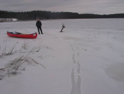 Zdjęcia z naszych spływów kajakowych - marcin-i-olaf-3-dniowy-zimowy-splyw-krutynia-z-noclegami-pod-namiotem-31-01-2007-03-02-20007