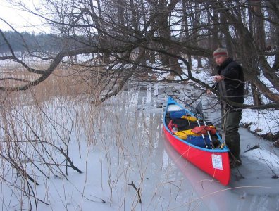 Zdjęcia z naszych spływów kajakowych - marcin-i-olaf-3-dniowy-zimowy-splyw-krutynia-z-noclegami-pod-namiotem-31-01-2007-03-02-20007