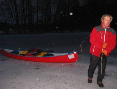 Zdjęcia z naszych spływów kajakowych - marcin-i-olaf-3-dniowy-zimowy-splyw-krutynia-z-noclegami-pod-namiotem-31-01-2007-03-02-20007