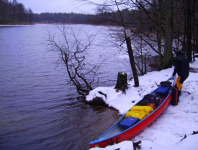 Zdjęcia z naszych spływów kajakowych - marcin-i-olaf-3-dniowy-zimowy-splyw-krutynia-z-noclegami-pod-namiotem-31-01-2007-03-02-20007